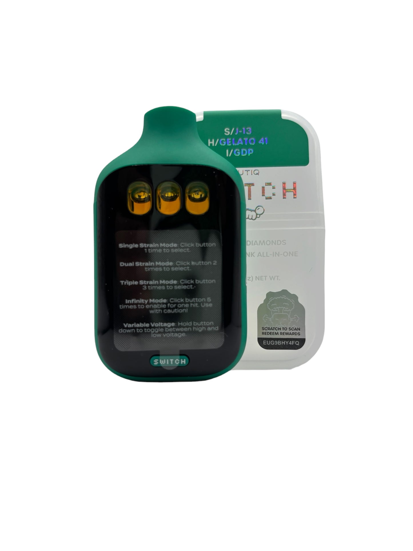 BOUTIQ - SWITCH 2G - J-13 (S) + GELATO 41 (H) + GDP (I)