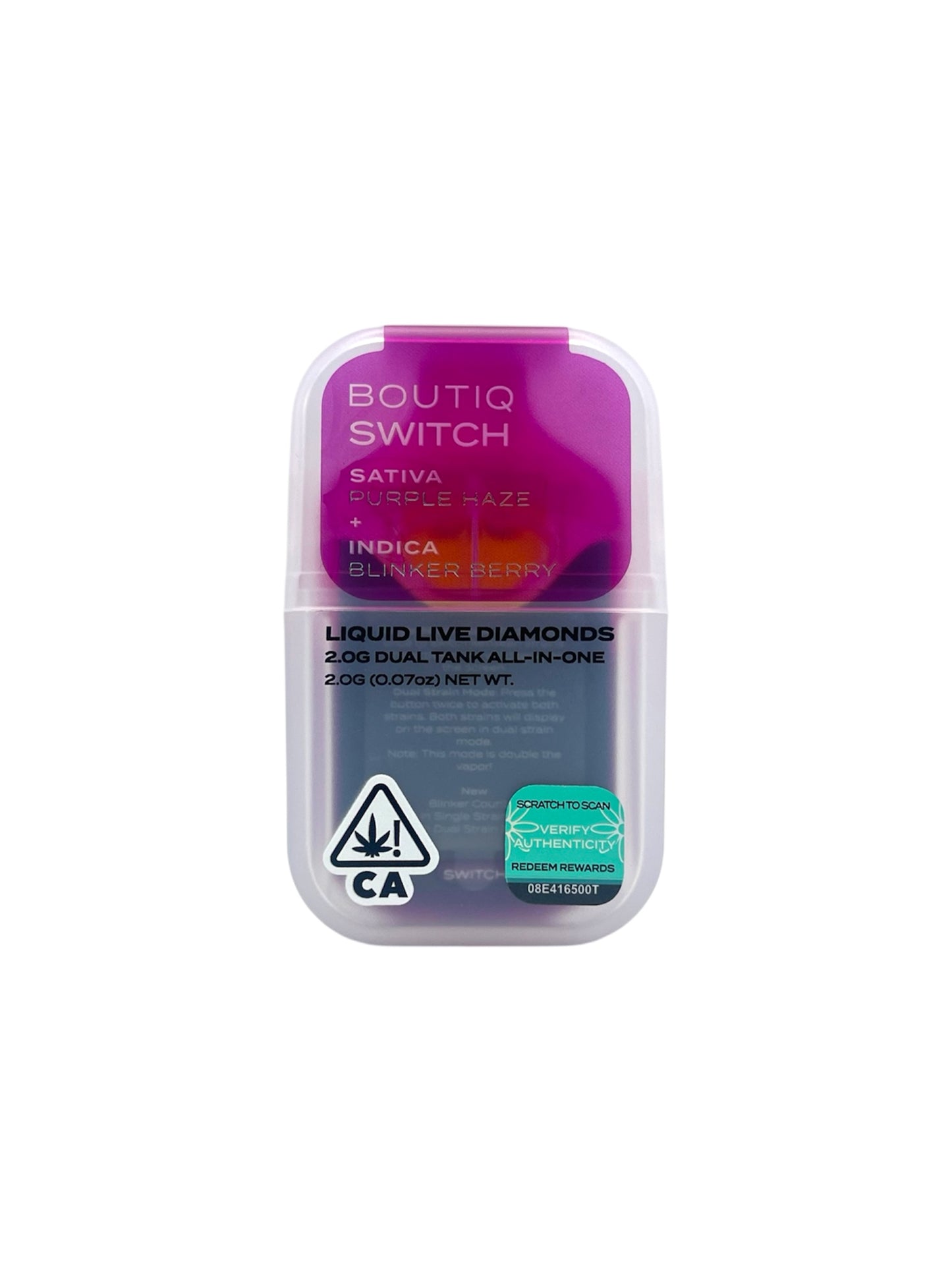 BOUTIQ - SWITCH 2G - PURPLE HAZE + BLINKER BERRY