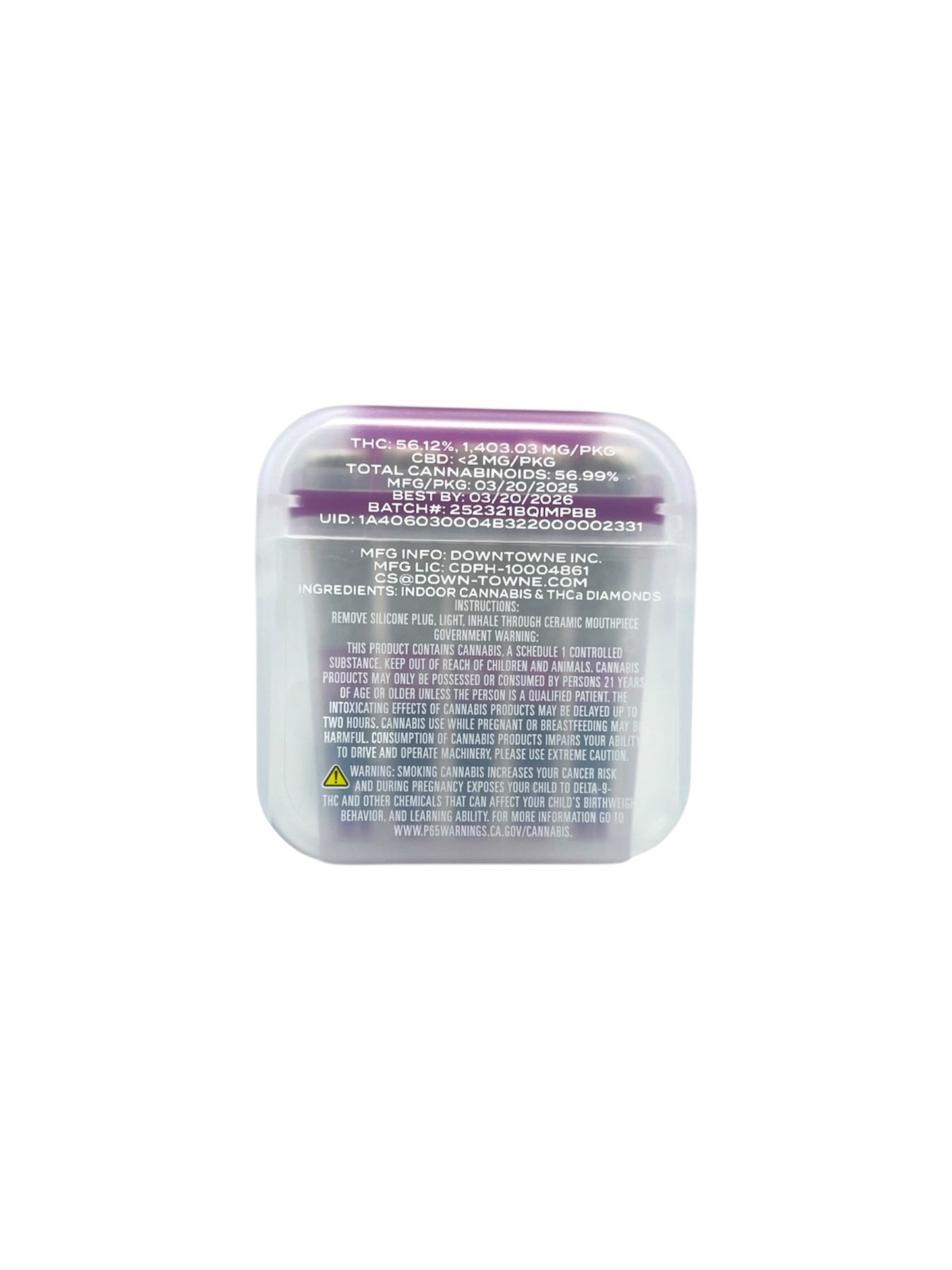 BOUTIQ - INFUSED MINIS PRE ROLLS PURPLE HAZE / BLINKER BERRY