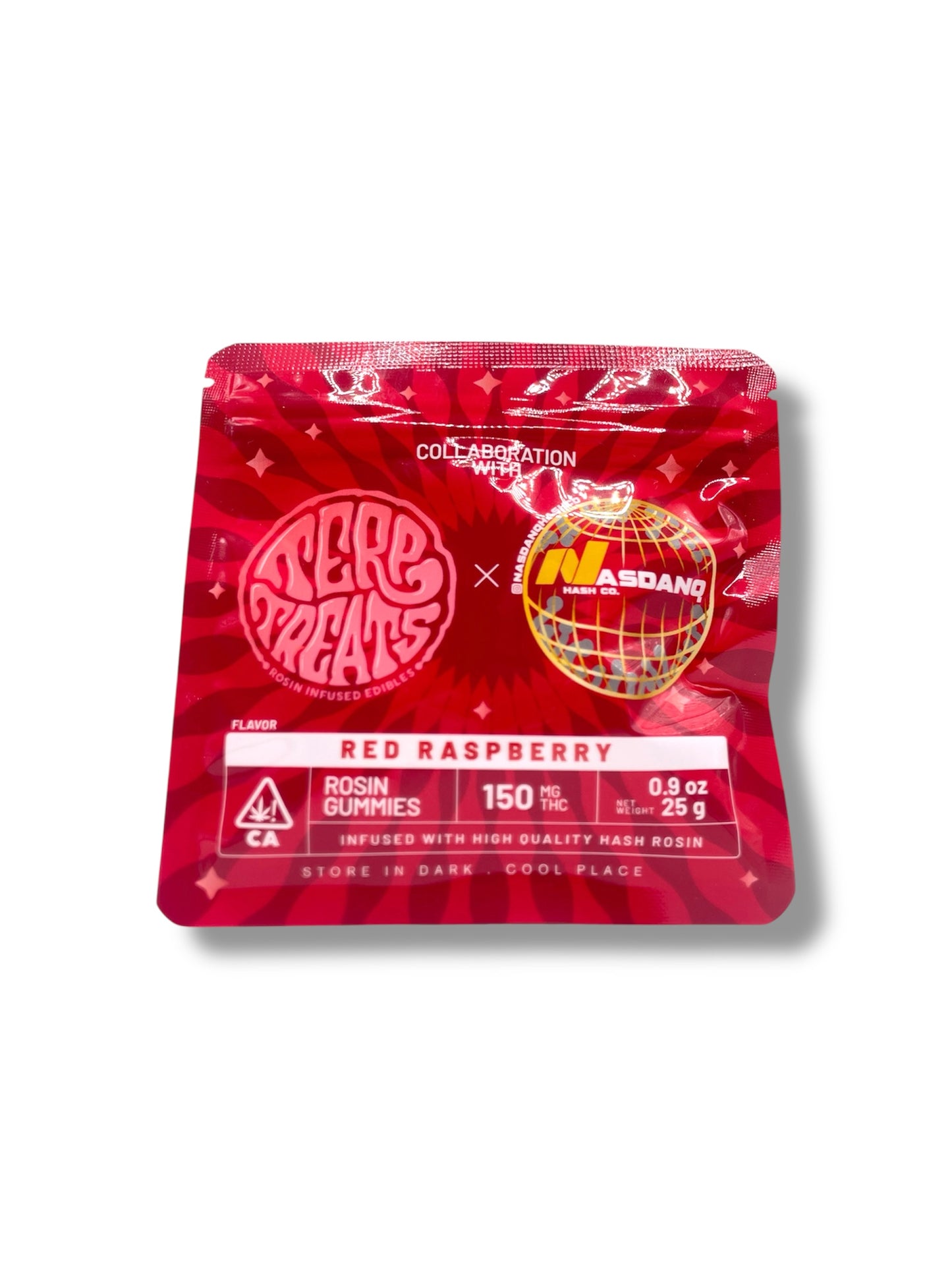 TERP TREATS - RED RASBERRY - ROSIN GUMMIES