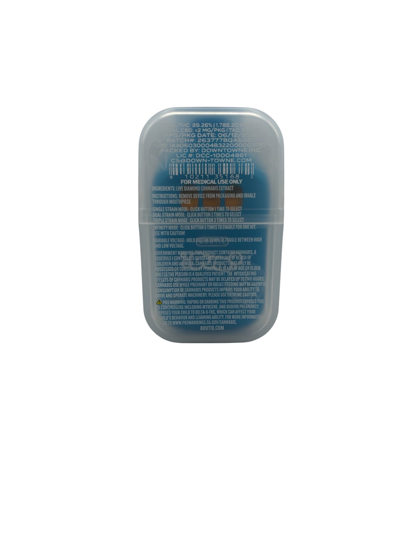 BOUTIQ - SWITCH 2G - GELATO 33 (H) + BAJA BERRY (H) + TROPICAL HAZE (S)