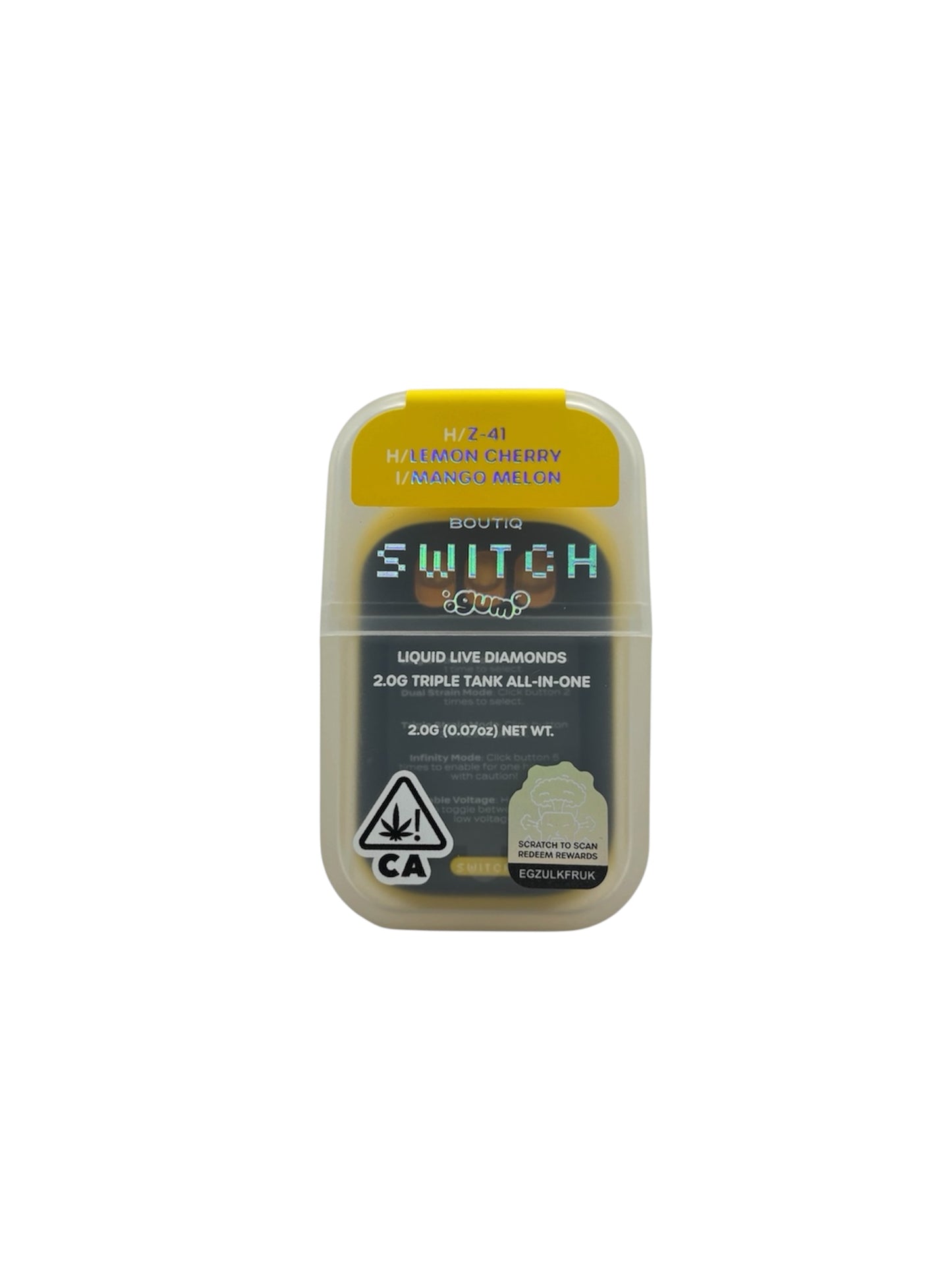 BOUTIQ - SWITCH 2G - Z-41 (H) + LEMON CHERRY (H) + MANGO MELON (I)