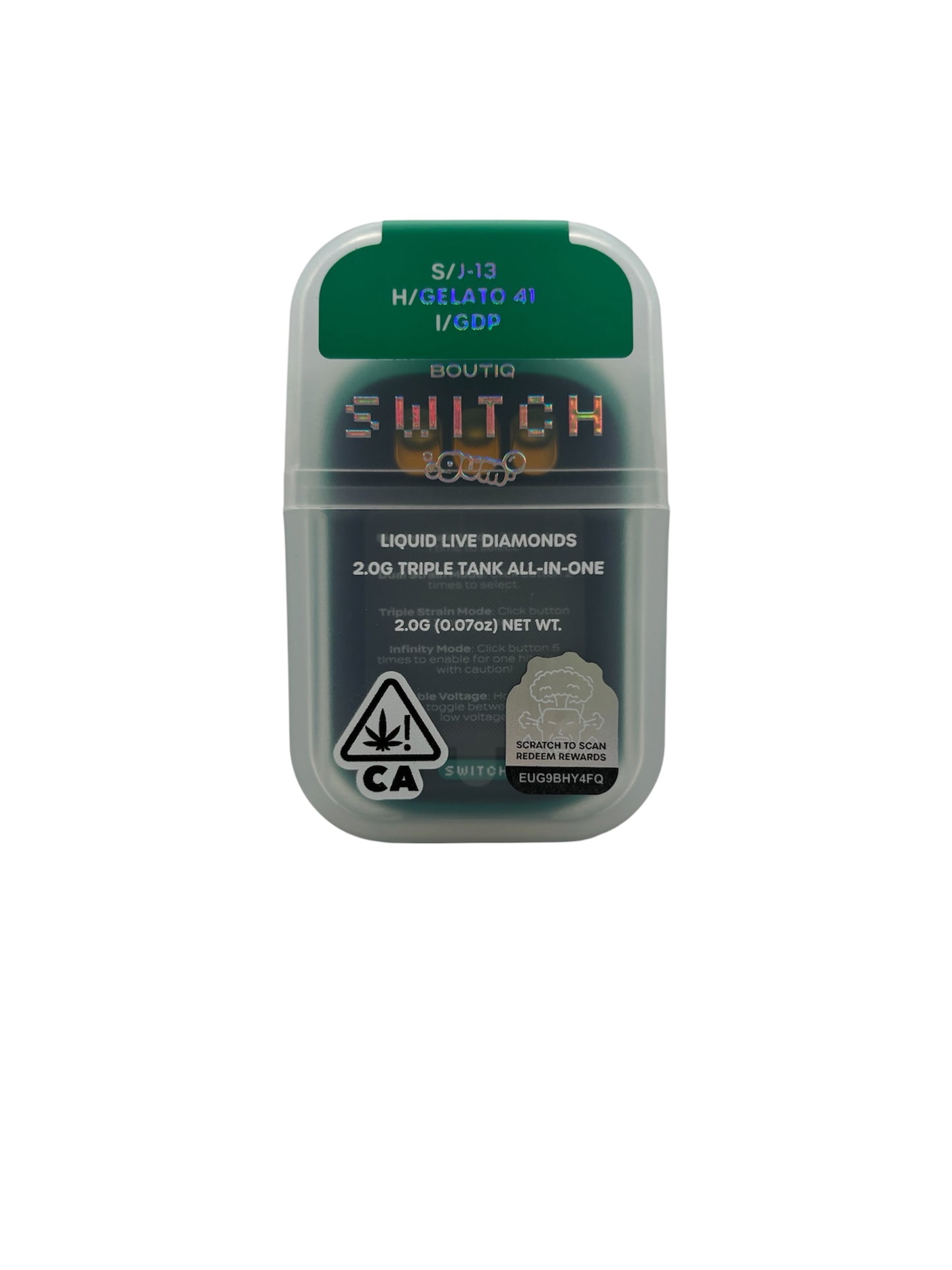 BOUTIQ - SWITCH 2G - J-13 (S) + GELATO 41 (H) + GDP (I)
