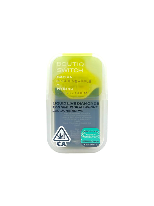 BOUTIQ - SWITCH 2G - PINK PINEAPPLE + CHERRY CHEM