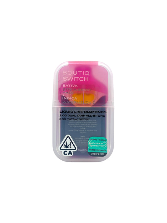 BOUTIQ - SWITCH 2G - STRAWBERRY HAZE + WATERMELON Z
