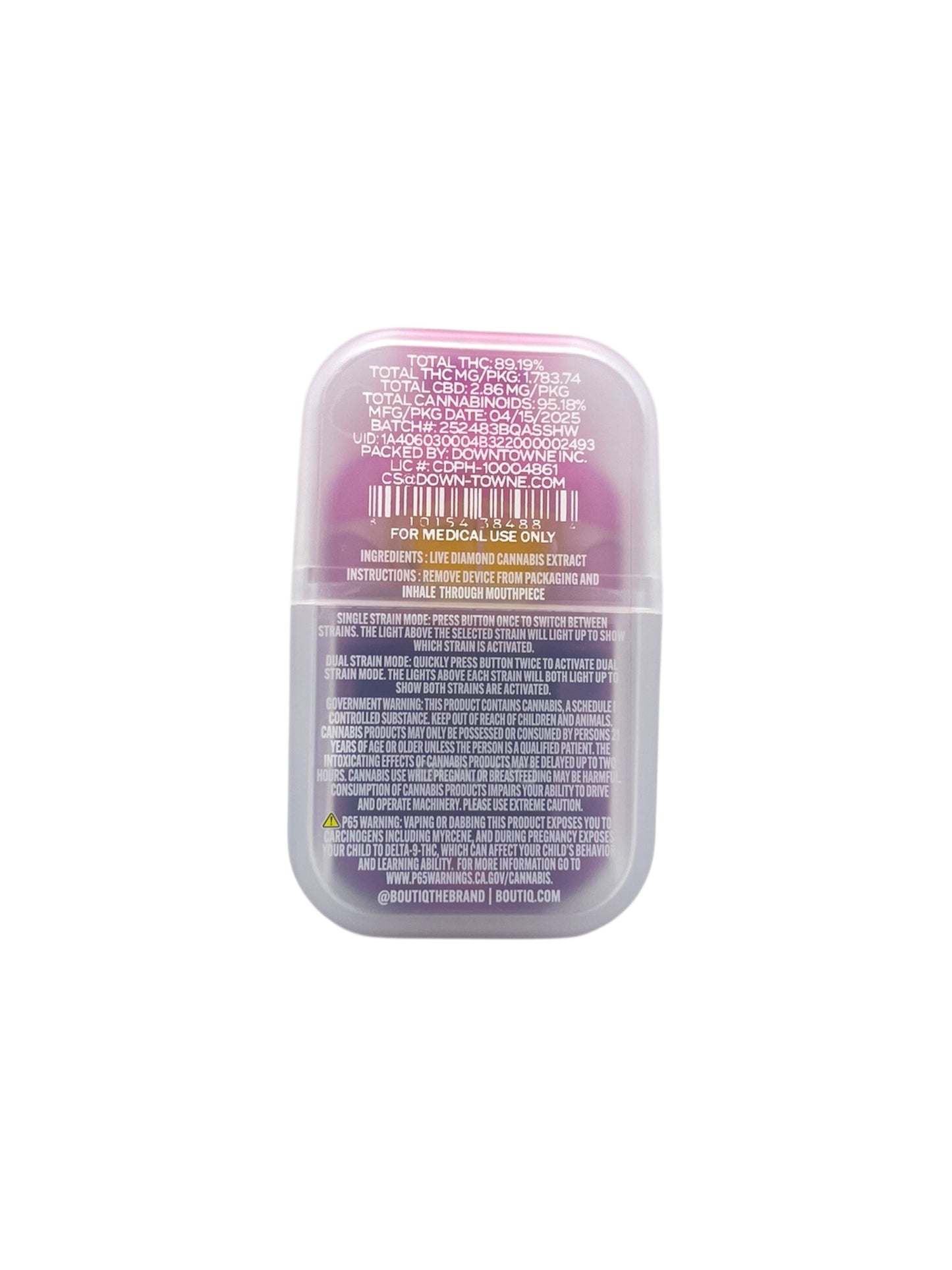 BOUTIQ - SWITCH 2G - STRAWBERRY HAZE + WATERMELON Z