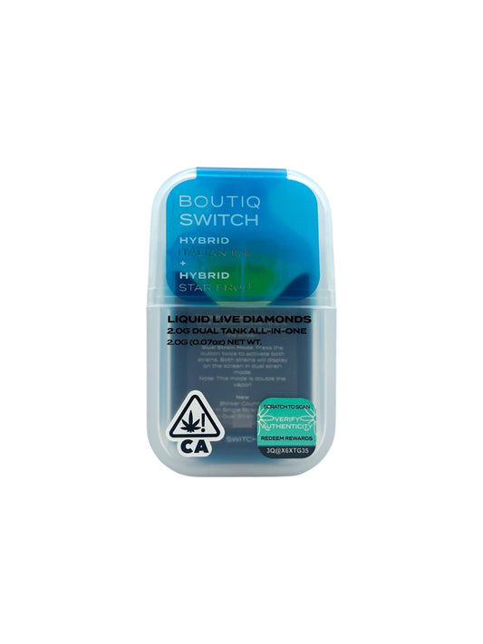 BOUTIQ - SWITCH 2G - ITALIAN ICE + STAR FRUIT