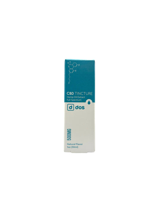 DOS - CBD TINCTURE 500MG