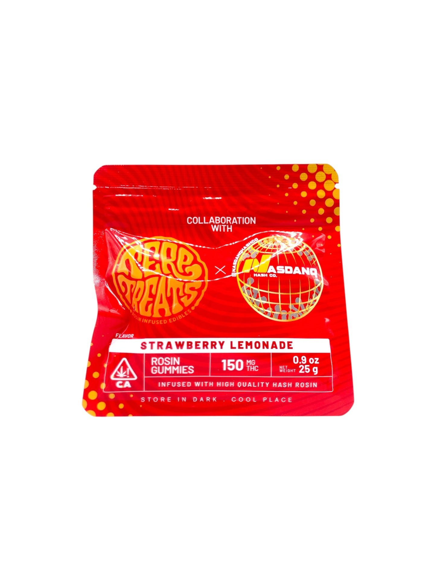 TERP TREATS - STRAWBERRY LEMONADE - ROSIN GUMMIES