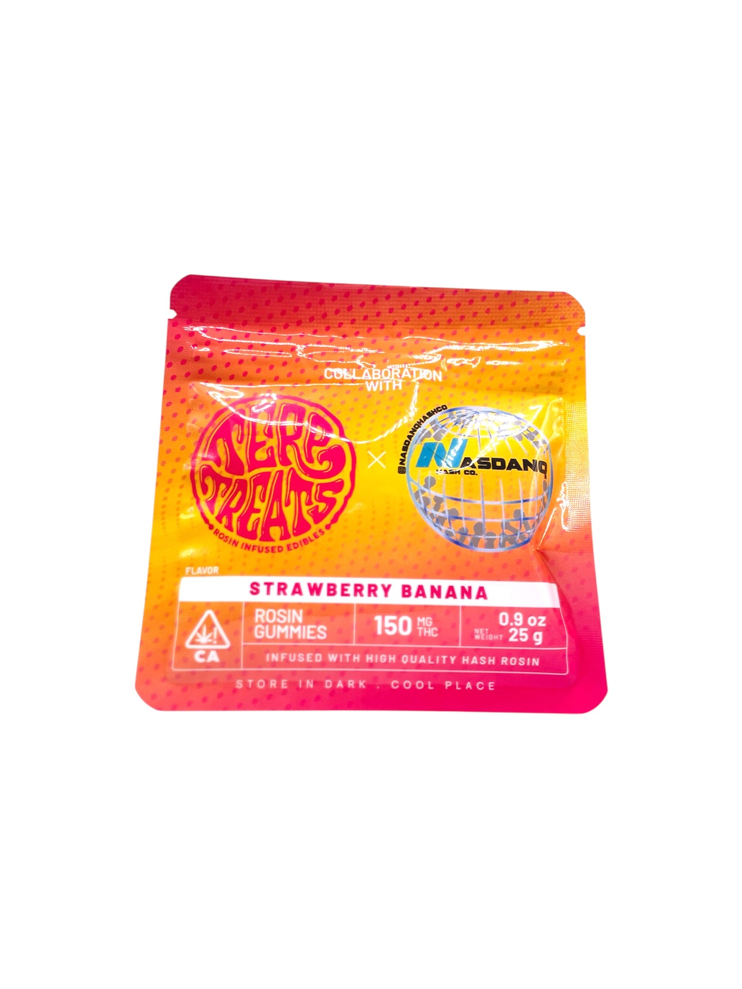 TERP TREATS - STRAWBERRY BANANA - ROSIN GUMMIES