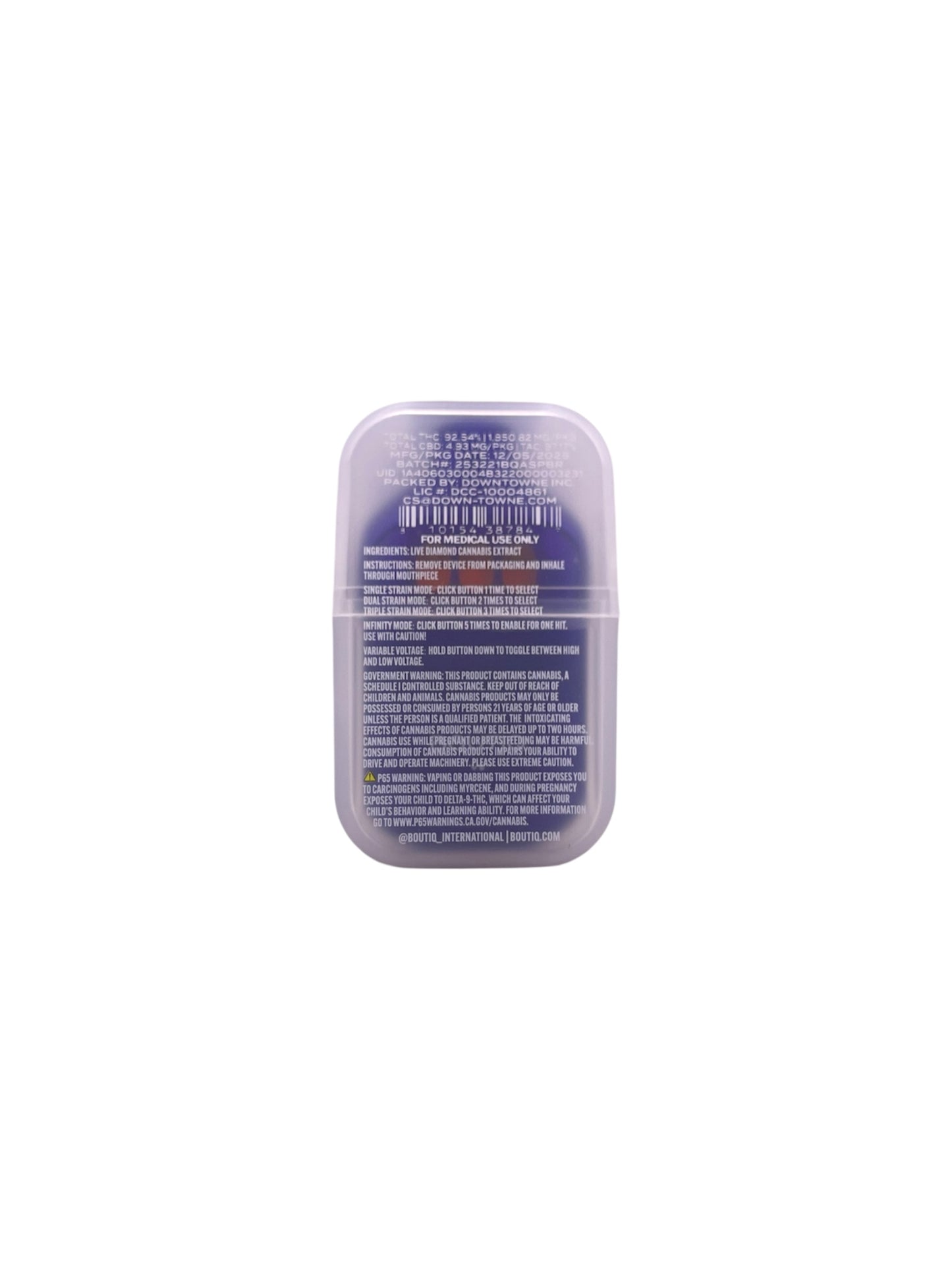 BOUTIQ - SWITCH 2G - PURPLE PAPAYA + BLUE BERRIEZ + RZ-11