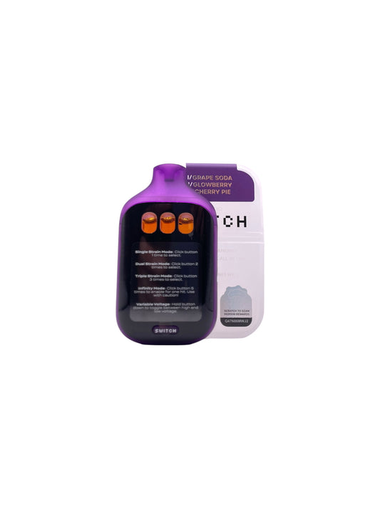 BOUTIQ - SWITCH 2G - GRAPE SODA + GLOWBERRY + CHERRY PIE