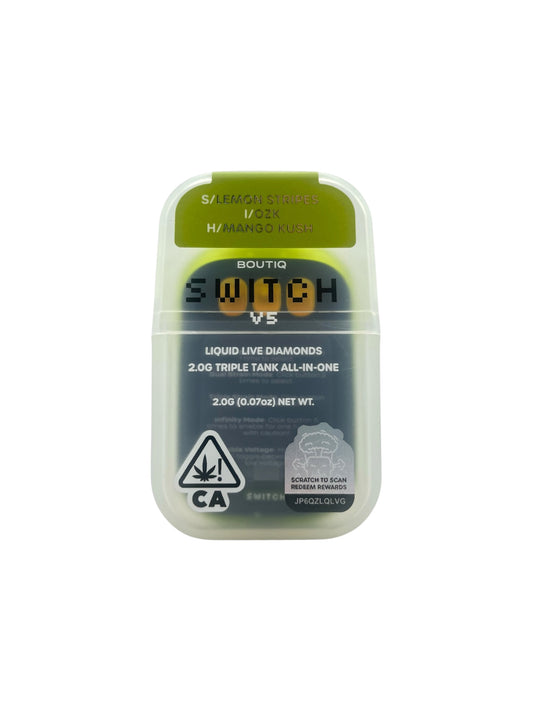 BOUTIQ - SWITCH 2G - LEMON STRIPES + OZK + MANGO KUSH